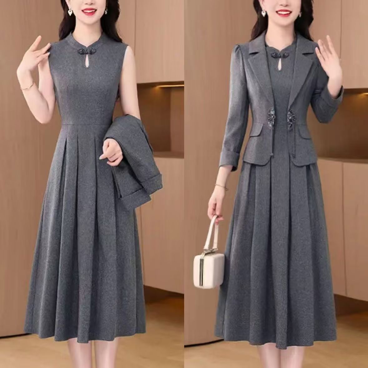 Gown + Coat