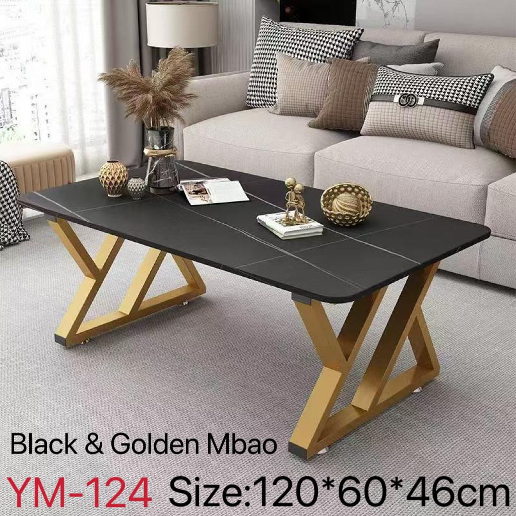 Black and  golden   Meza  ya    Mbao 